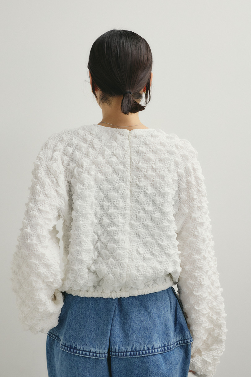 フラッフィーバルーントップ 詳細画像 WHT 4