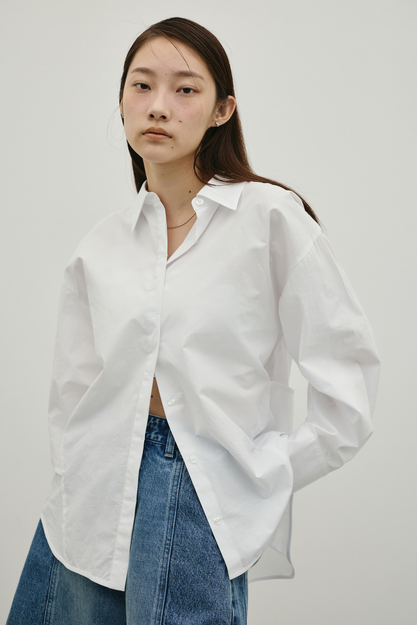 バックオープンデザインシャツ 詳細画像 WHT 6