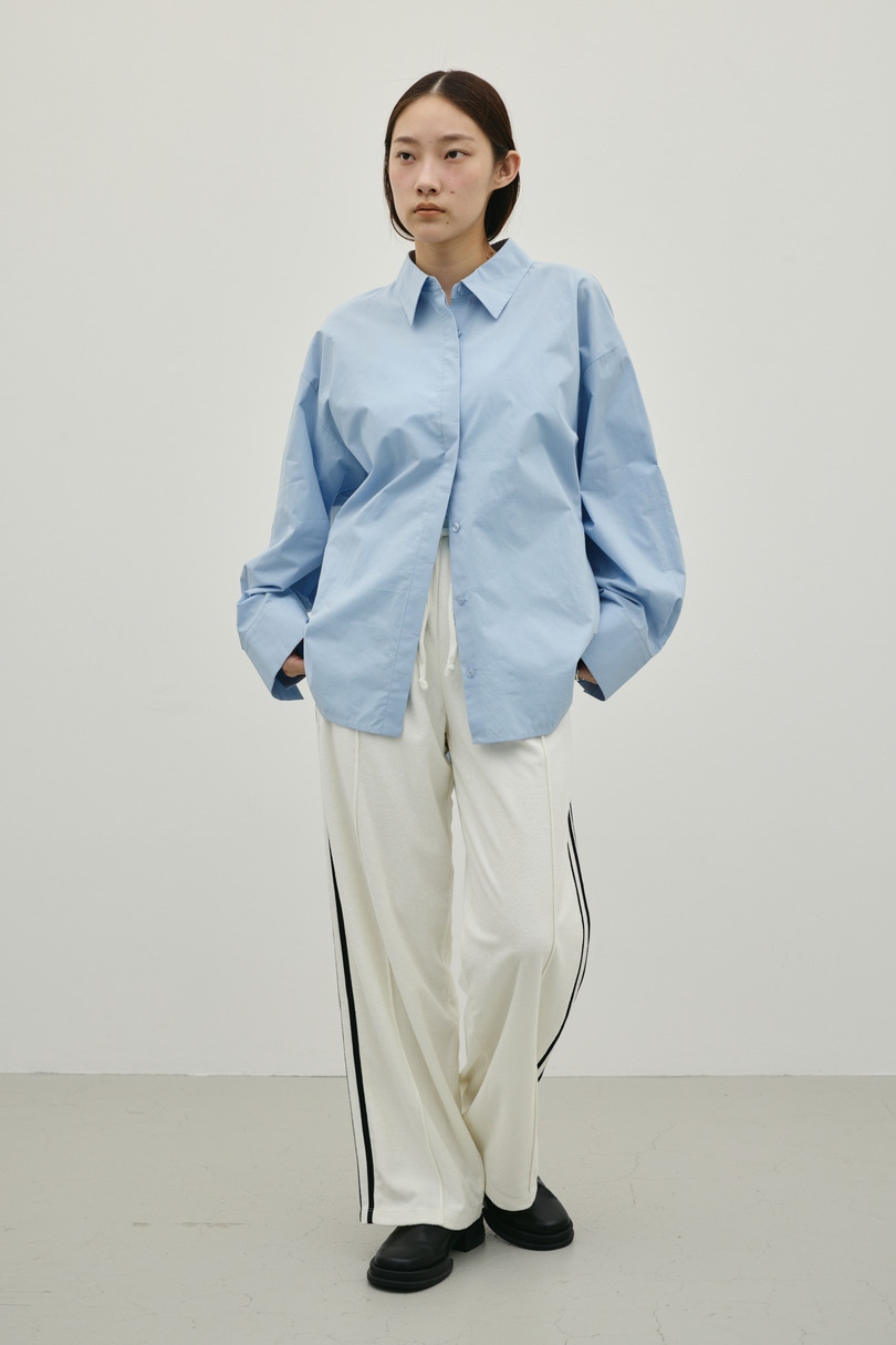 バックオープンデザインシャツ 詳細画像 SAX 4