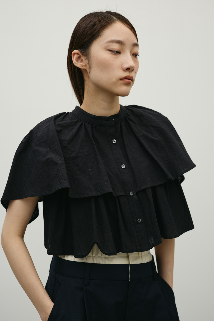 ティアードフリルシャツ