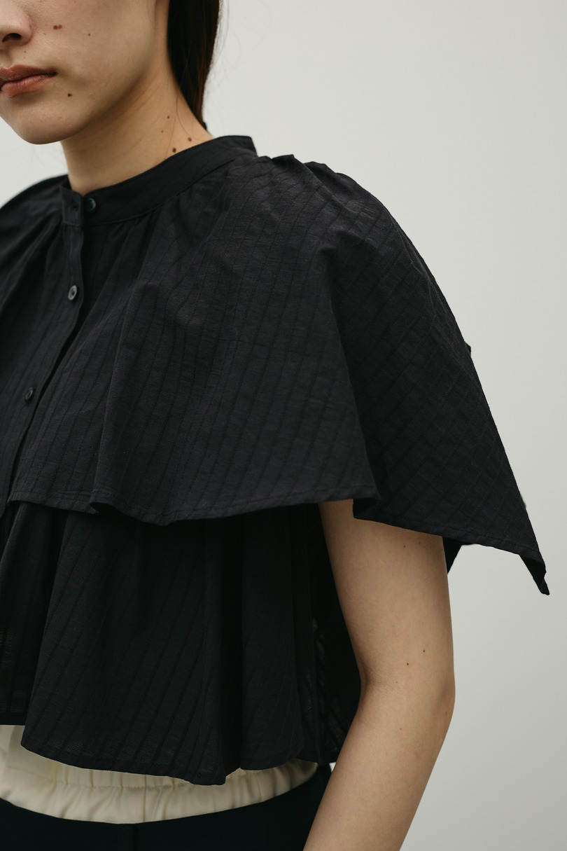 ティアードフリルシャツ 詳細画像 BLK 8