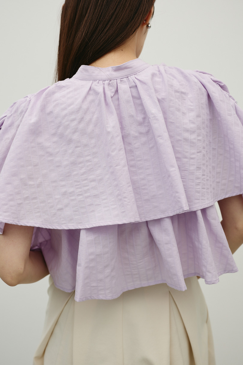 ティアードフリルシャツ 詳細画像 PUR 11