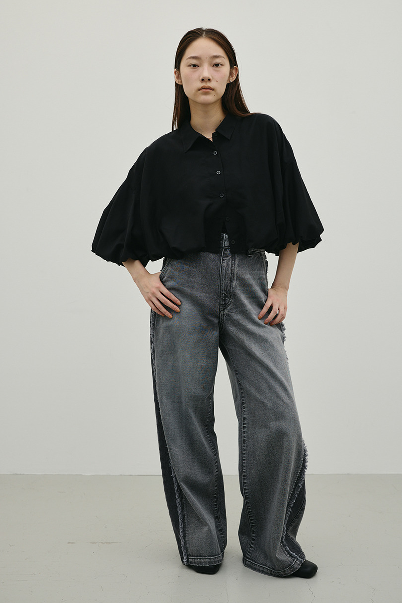 バルーンスリーブシャツ