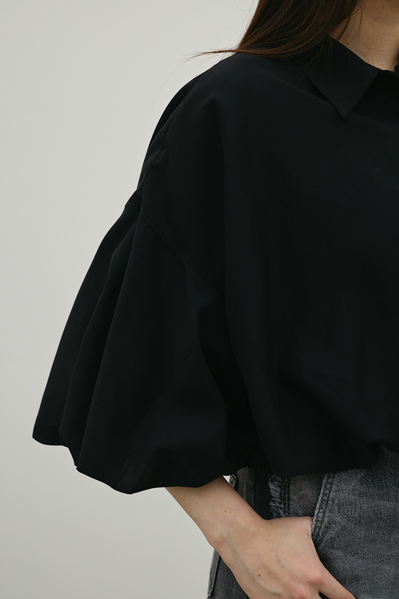 バルーンスリーブシャツ 詳細画像 BLK 12