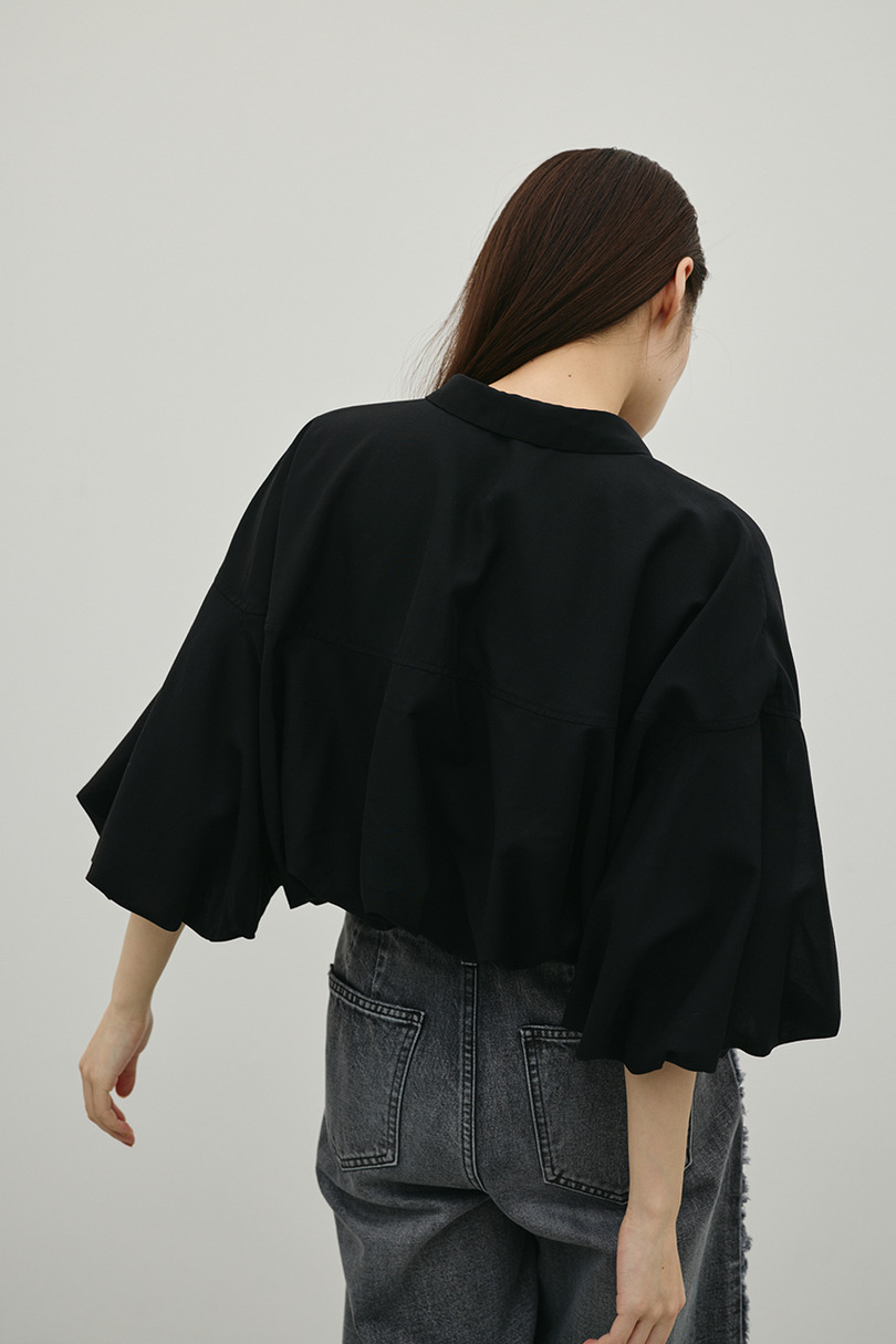 バルーンスリーブシャツ 詳細画像 BLK 8