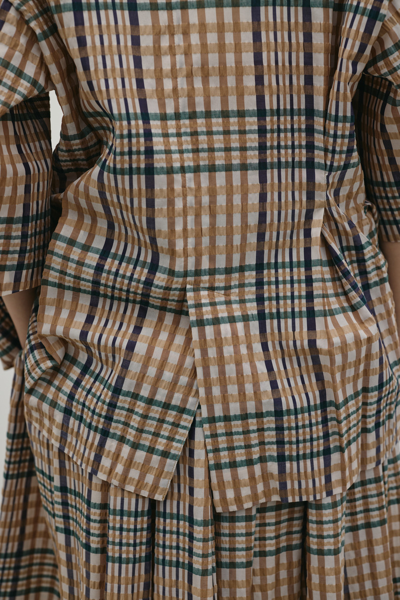 シアーチェックジャケット 詳細画像 柄BEG 16