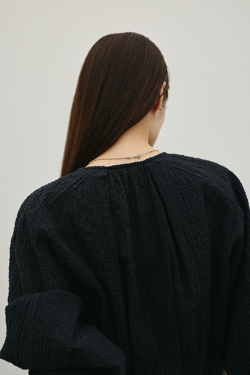 ボリュームスリーブレースブルゾン 詳細画像 BLK 12