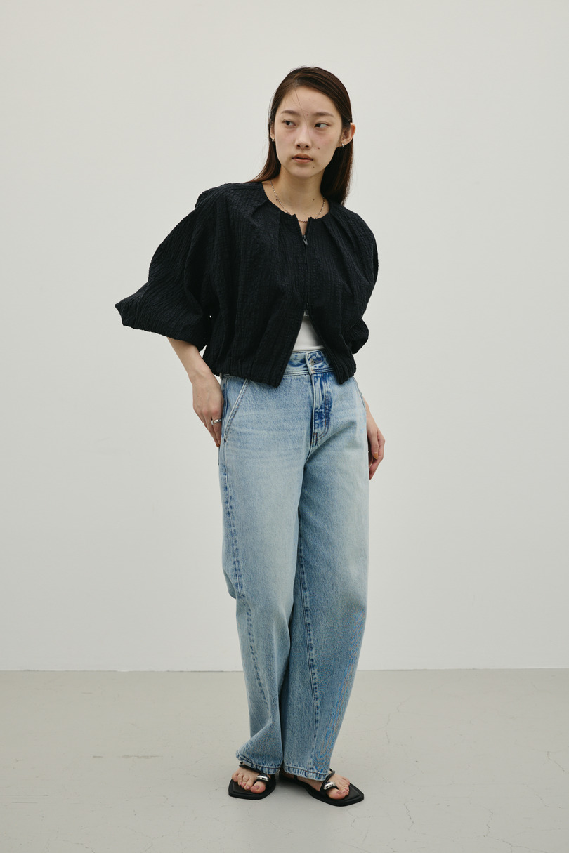 ボリュームスリーブレースブルゾン 詳細画像 BLK 3