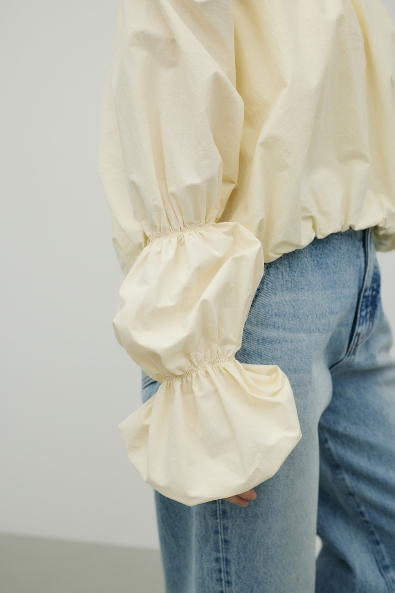 ランタンスリーブオフショルトップ 詳細画像 YEL 12