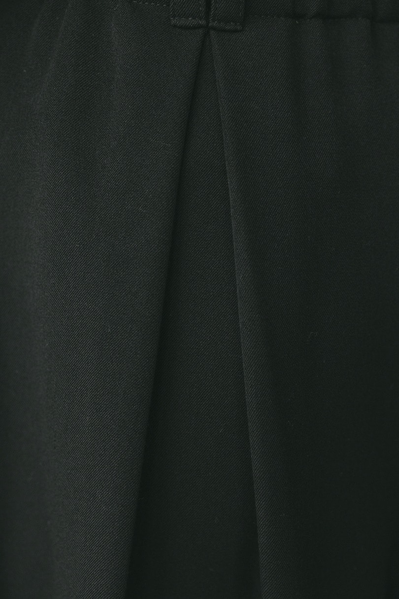 ハイウエストタックワイドパンツ 詳細画像 BLK 9