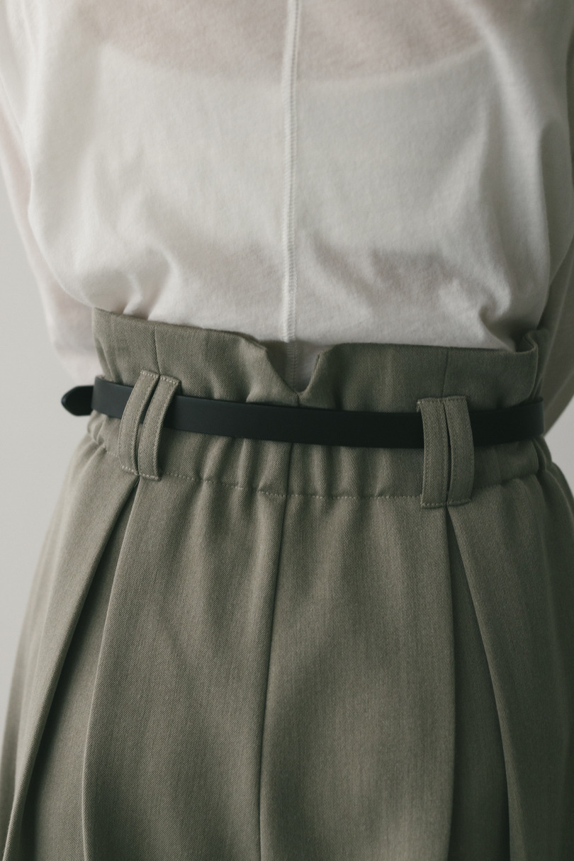 ハイウエストタックワイドパンツ 詳細画像 L/BEG 8