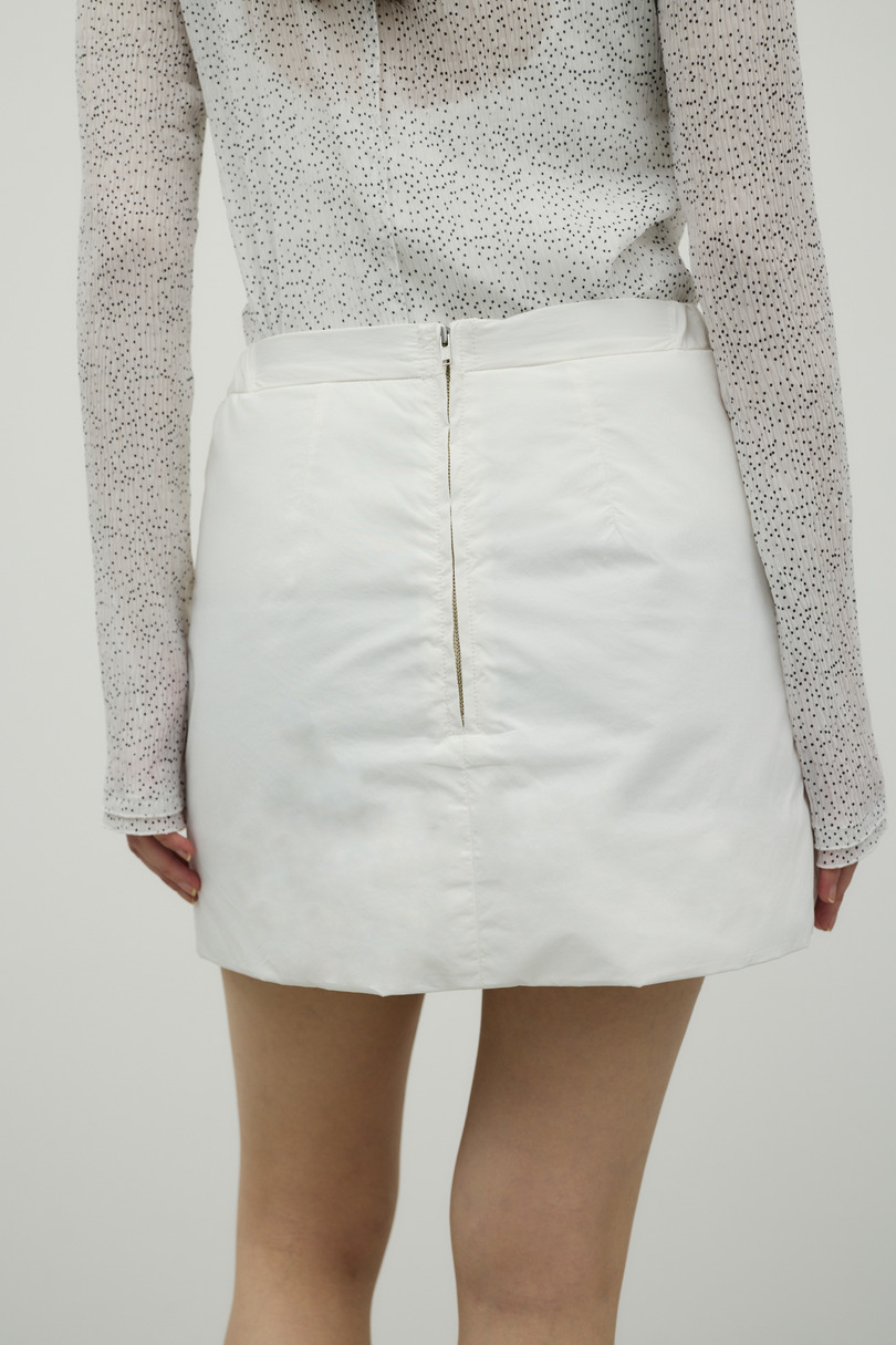パディングミニスカート 詳細画像 WHT 13
