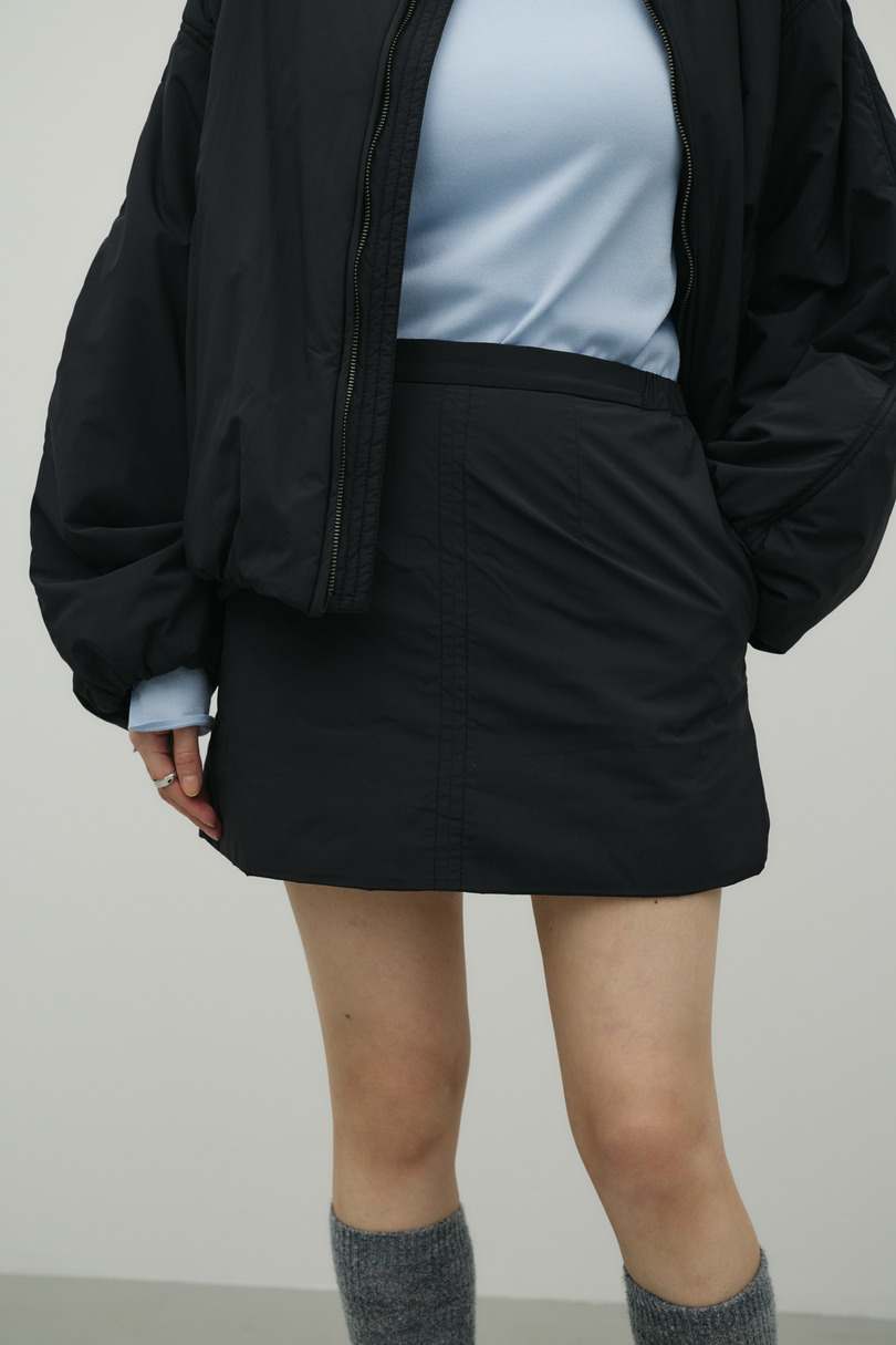 パディングミニスカート