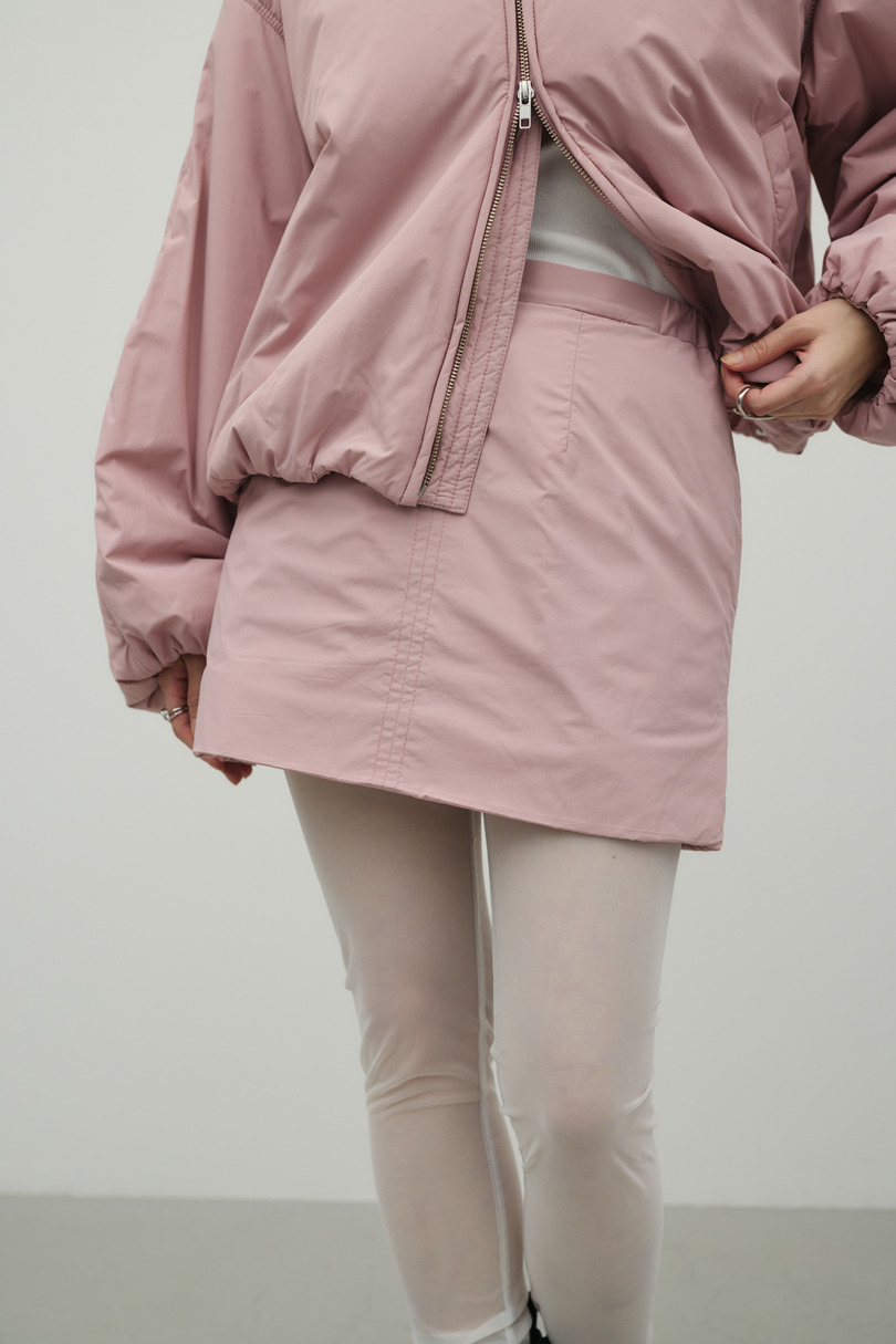 パディングミニスカート