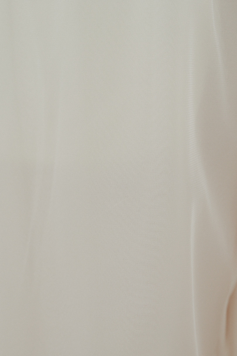 シアーレイヤードリラックスパンツ 詳細画像 WHT 11