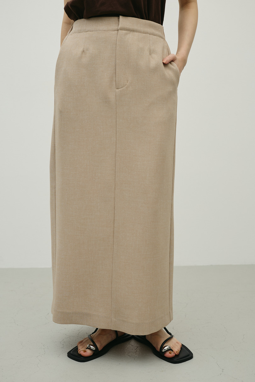 リネンライクストレートスカート 詳細画像 BEG 3