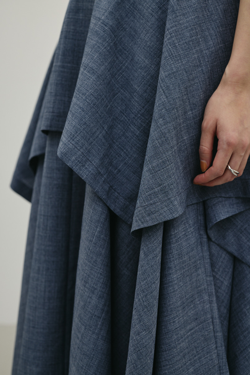 レイヤードフレアスカート 詳細画像 GRY 11