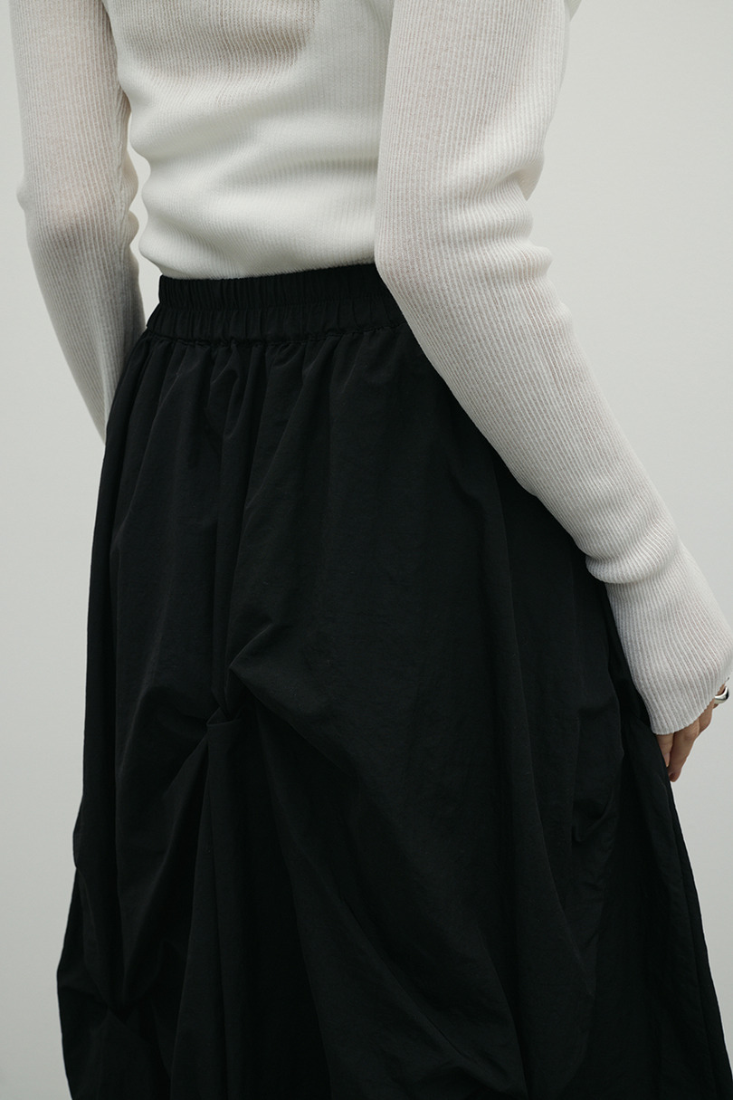 ツイストタッキングスカート 詳細画像 BLK 10