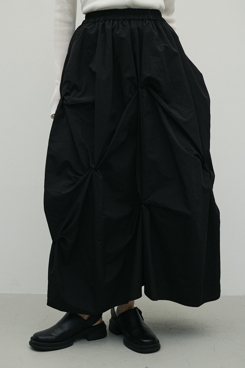 ツイストタッキングスカート 詳細画像 BLK 5