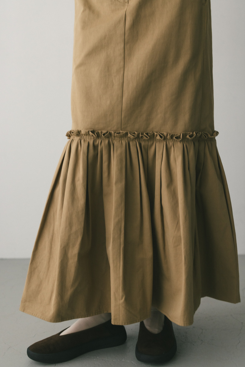 ヘムギャザーチノスカート 詳細画像 BEG 6