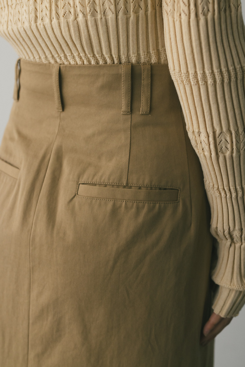 ヘムギャザーチノスカート 詳細画像 BEG 9