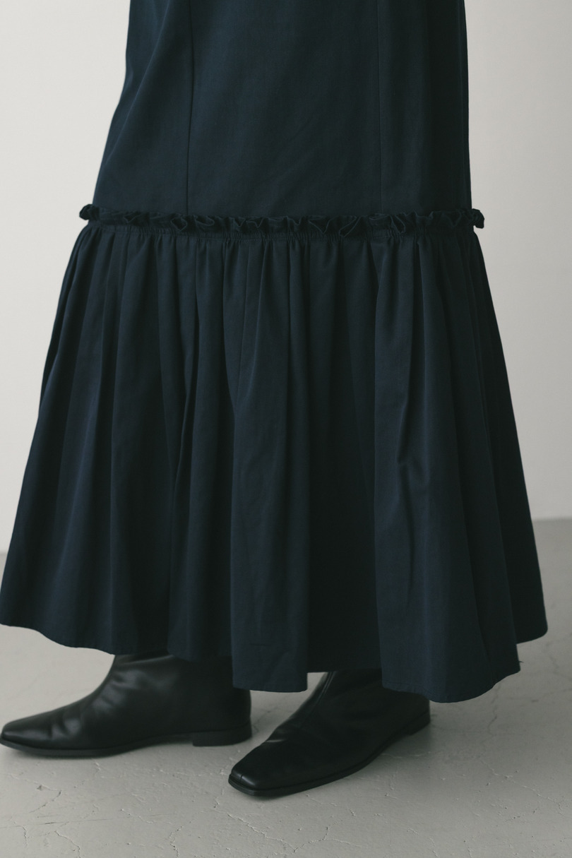 ヘムギャザーチノスカート 詳細画像 NVY 6
