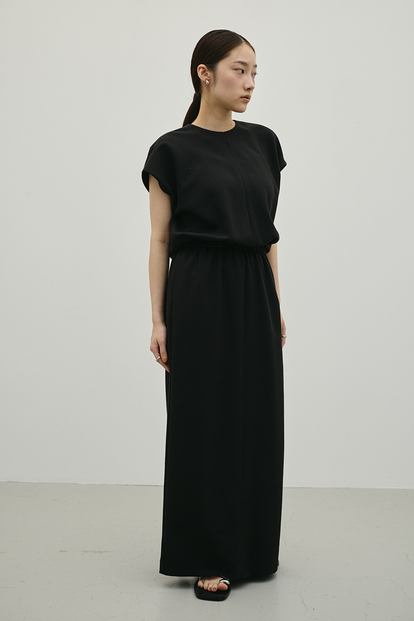 リネンミックスボクシーワンピース 詳細画像 BLK 6