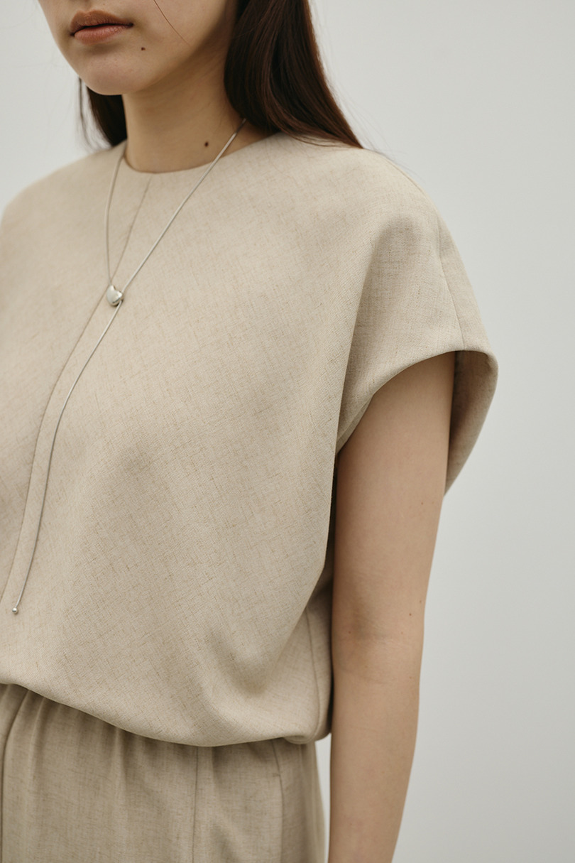 リネンミックスボクシーワンピース 詳細画像 BEG 10