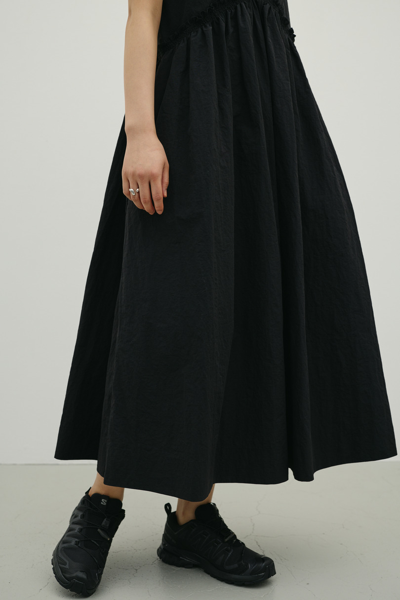 ギャザーVキャミワンピース 詳細画像 BLK 10