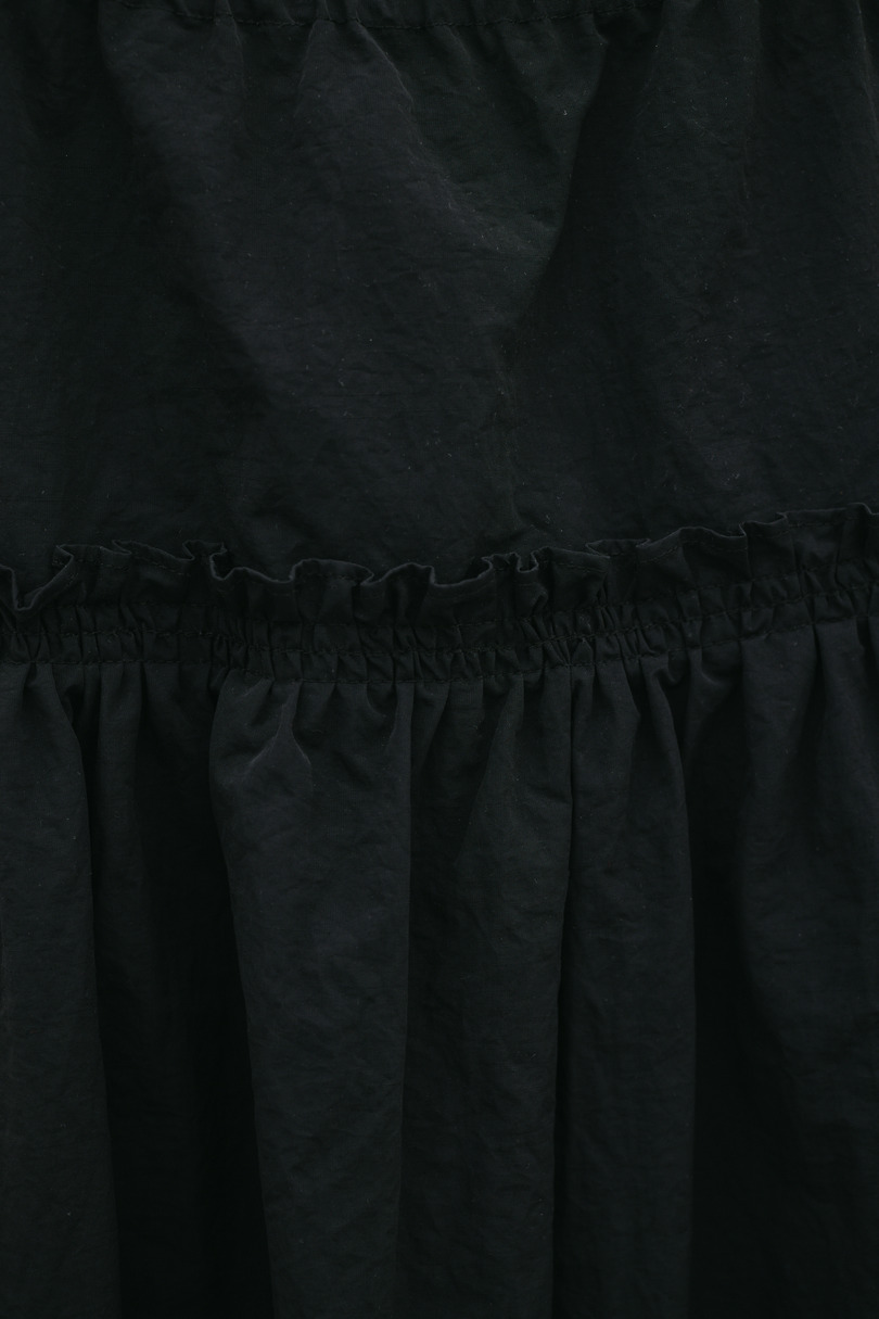 ギャザーVキャミワンピース 詳細画像 BLK 12
