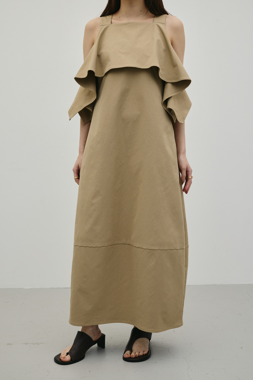 フリルコクーンワンピース 詳細画像 BEG 2