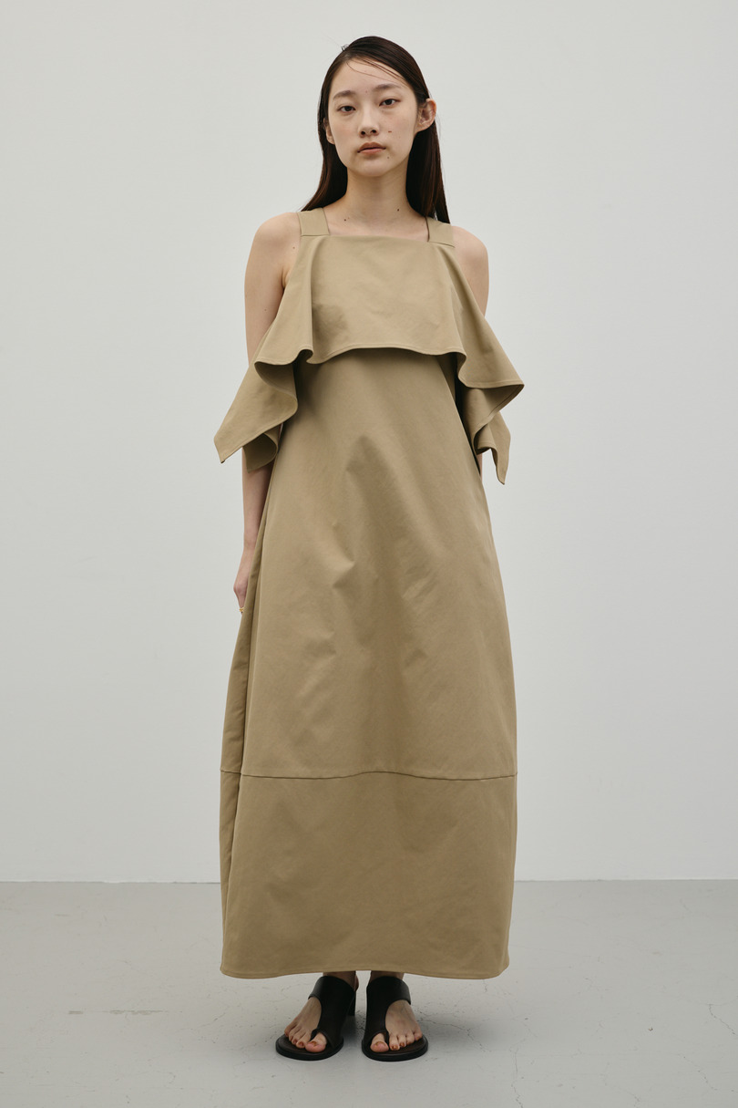 フリルコクーンワンピース 詳細画像 BEG 4