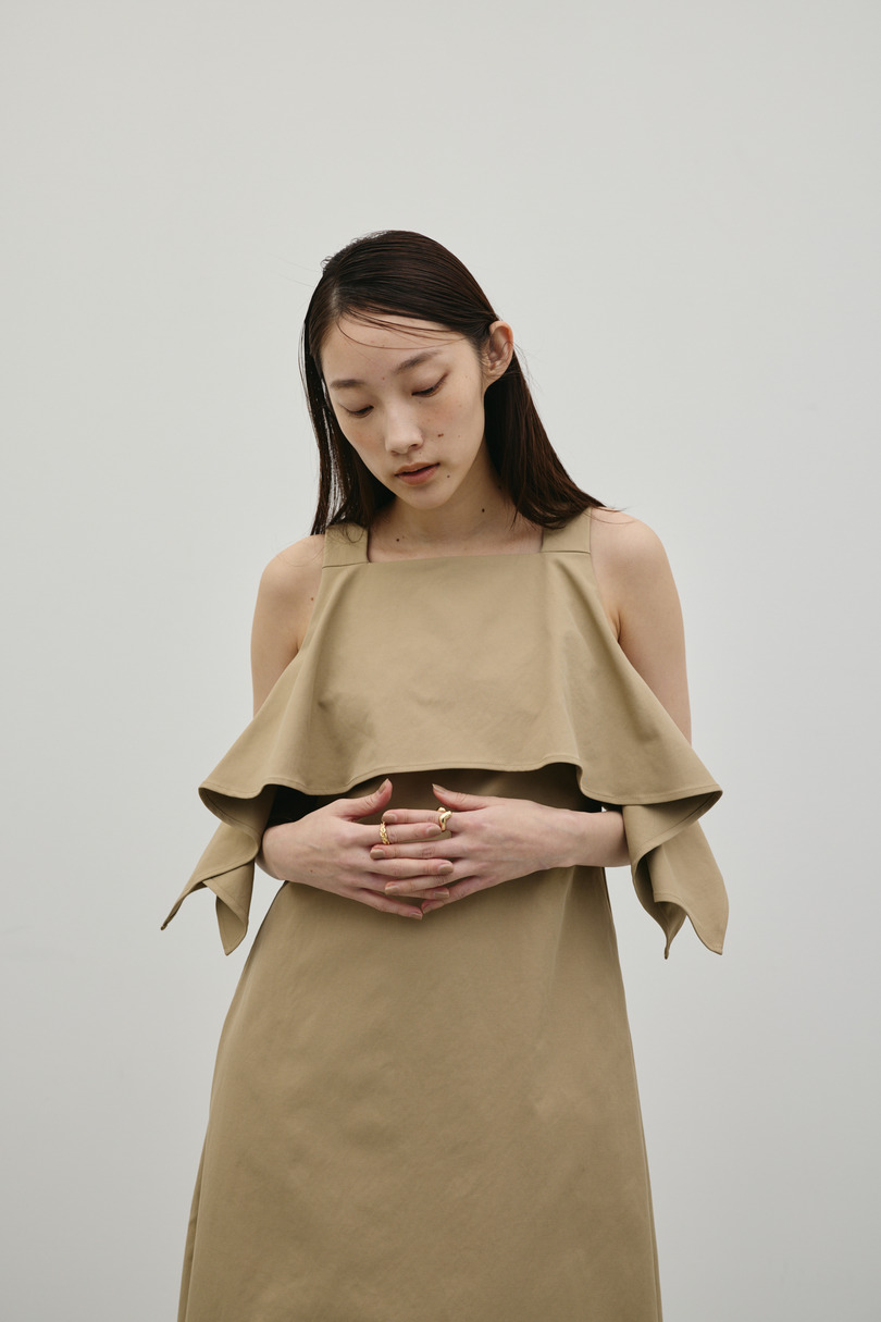 フリルコクーンワンピース 詳細画像 BEG 6