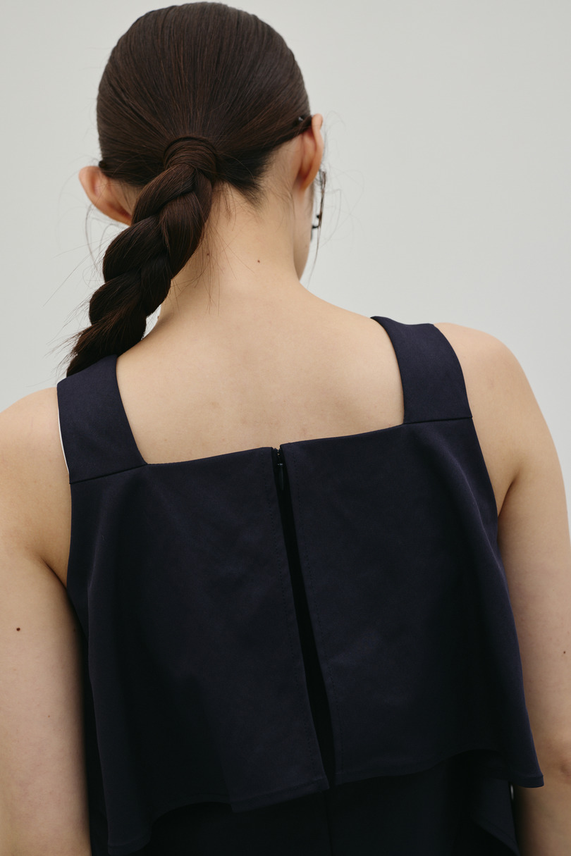 フリルコクーンワンピース 詳細画像 NVY 8