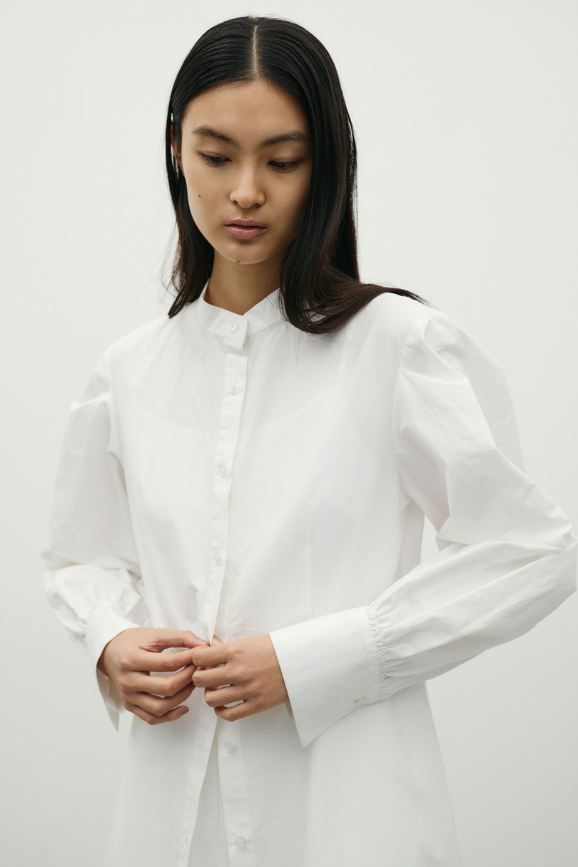 レイヤードシャツワンピース 詳細画像 WHT 6