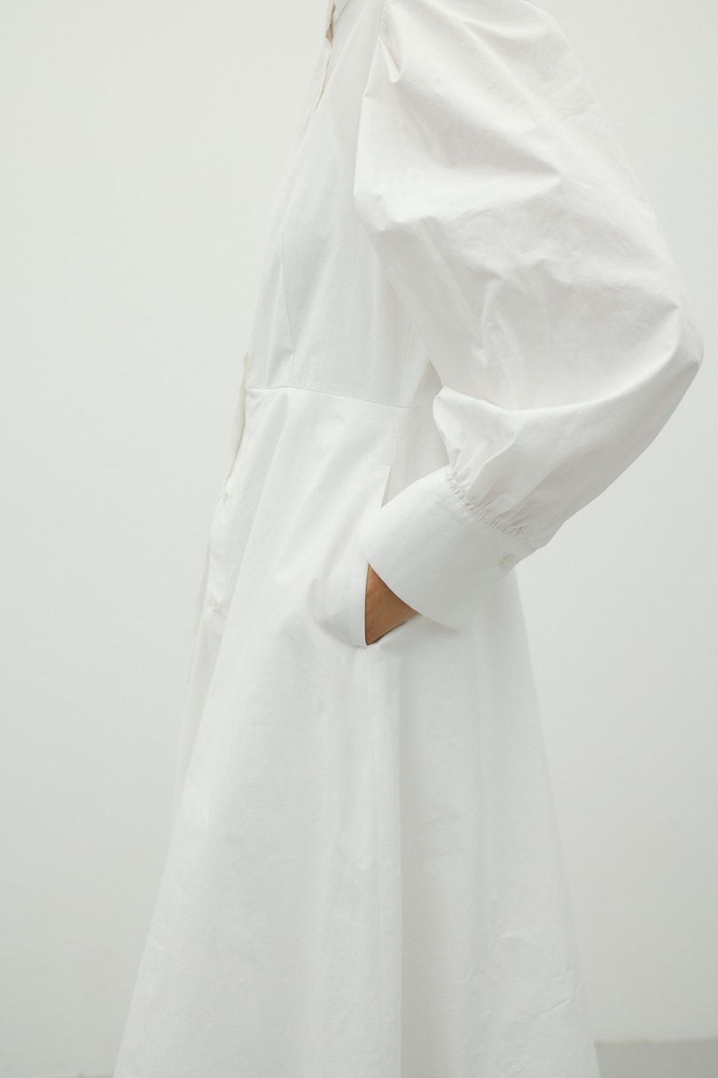 レイヤードシャツワンピース 詳細画像 WHT 9