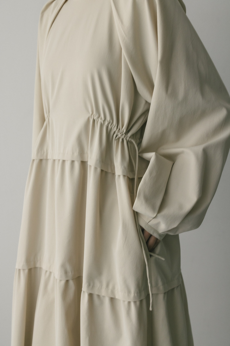 ウエストドロストティアードワンピース 詳細画像 L/BEG 4