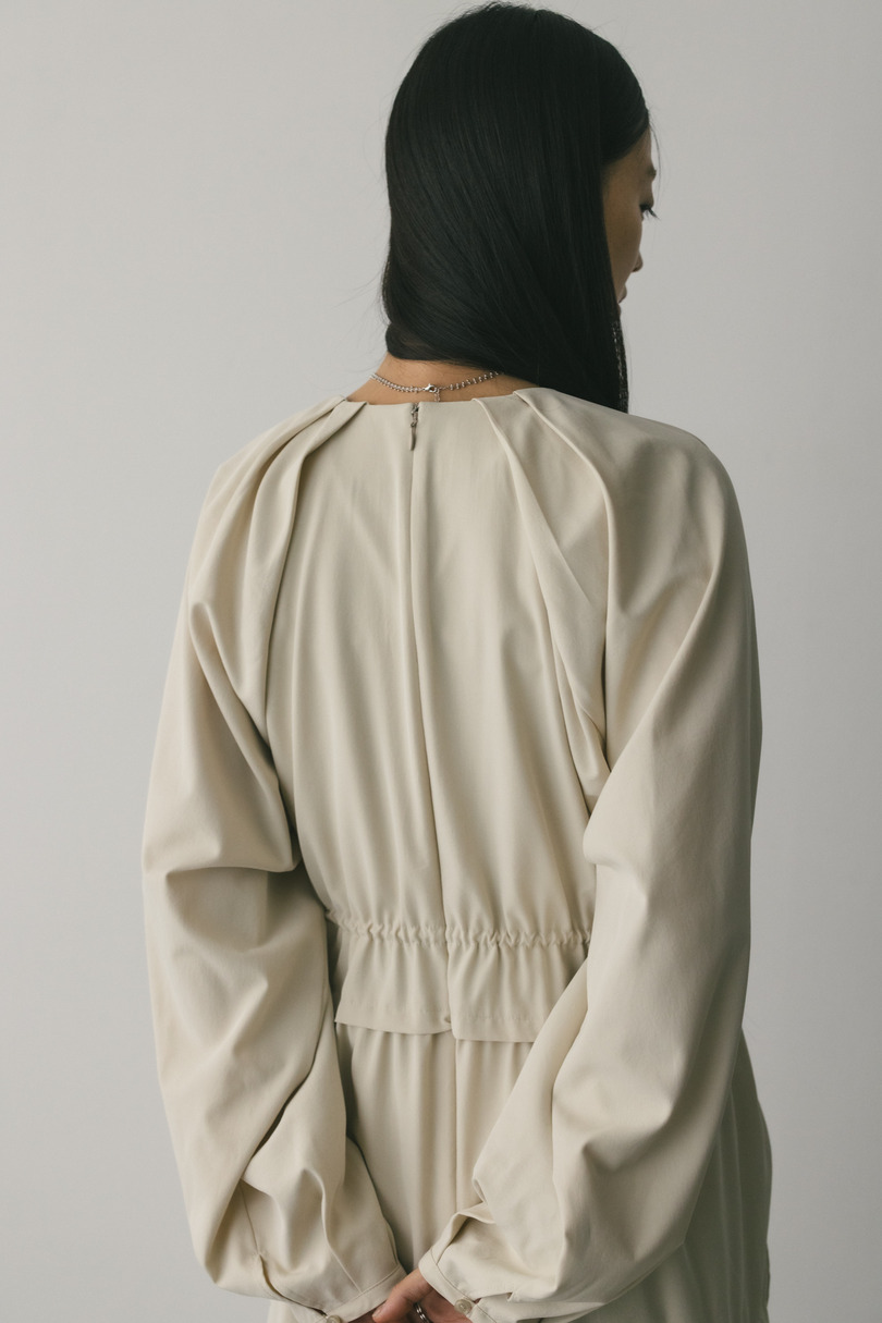 ウエストドロストティアードワンピース 詳細画像 L/BEG 8