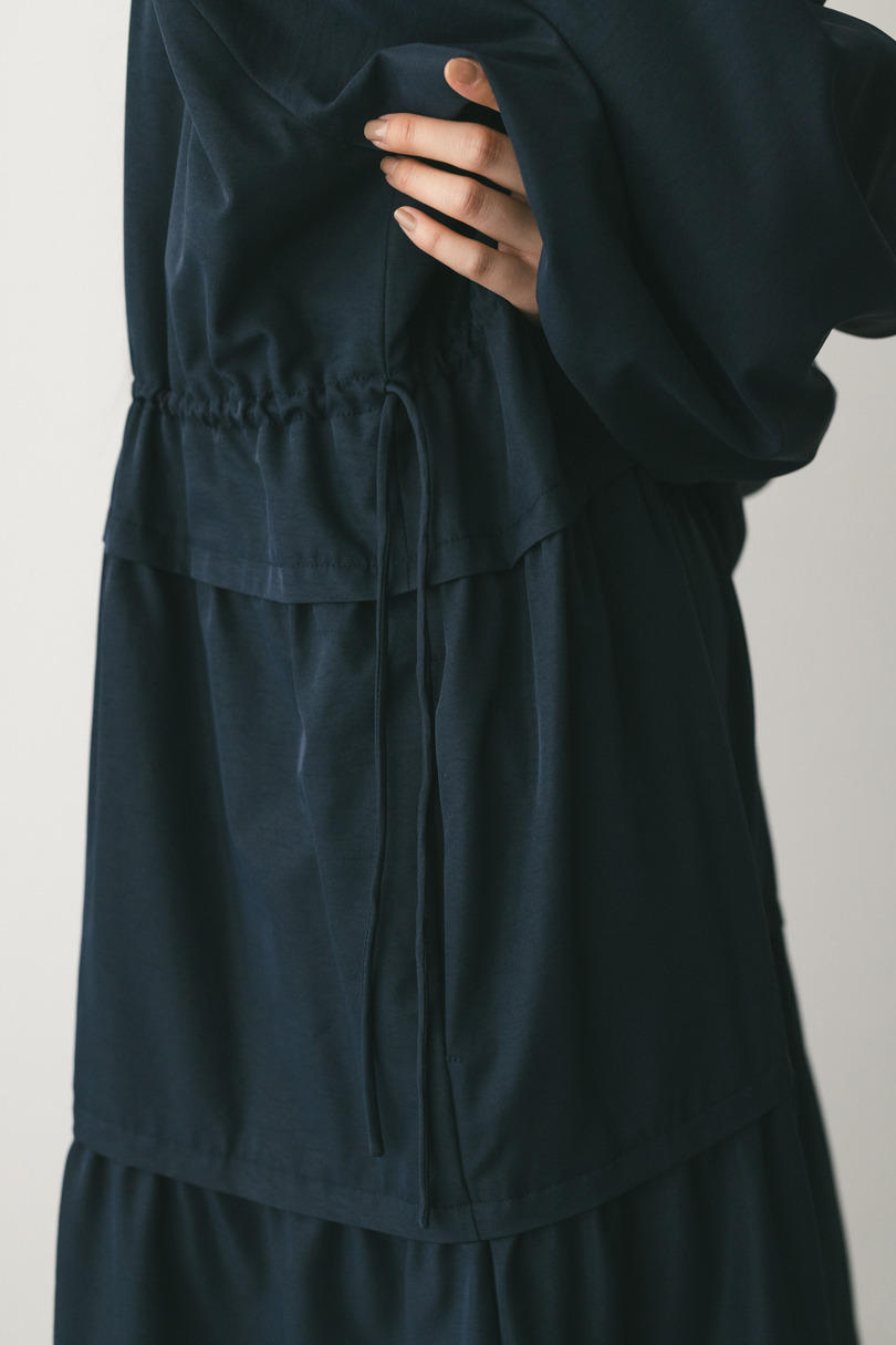 ウエストドロストティアードワンピース 詳細画像 NVY 6