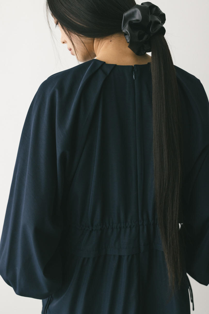 ウエストドロストティアードワンピース 詳細画像 NVY 9