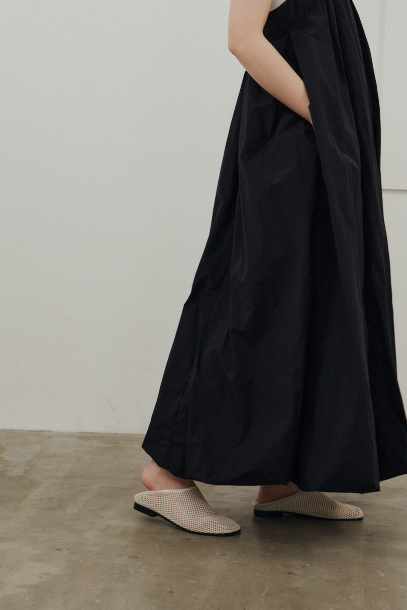 ACTIVE撥水UVバルーンワンピース 詳細画像 BLK 9