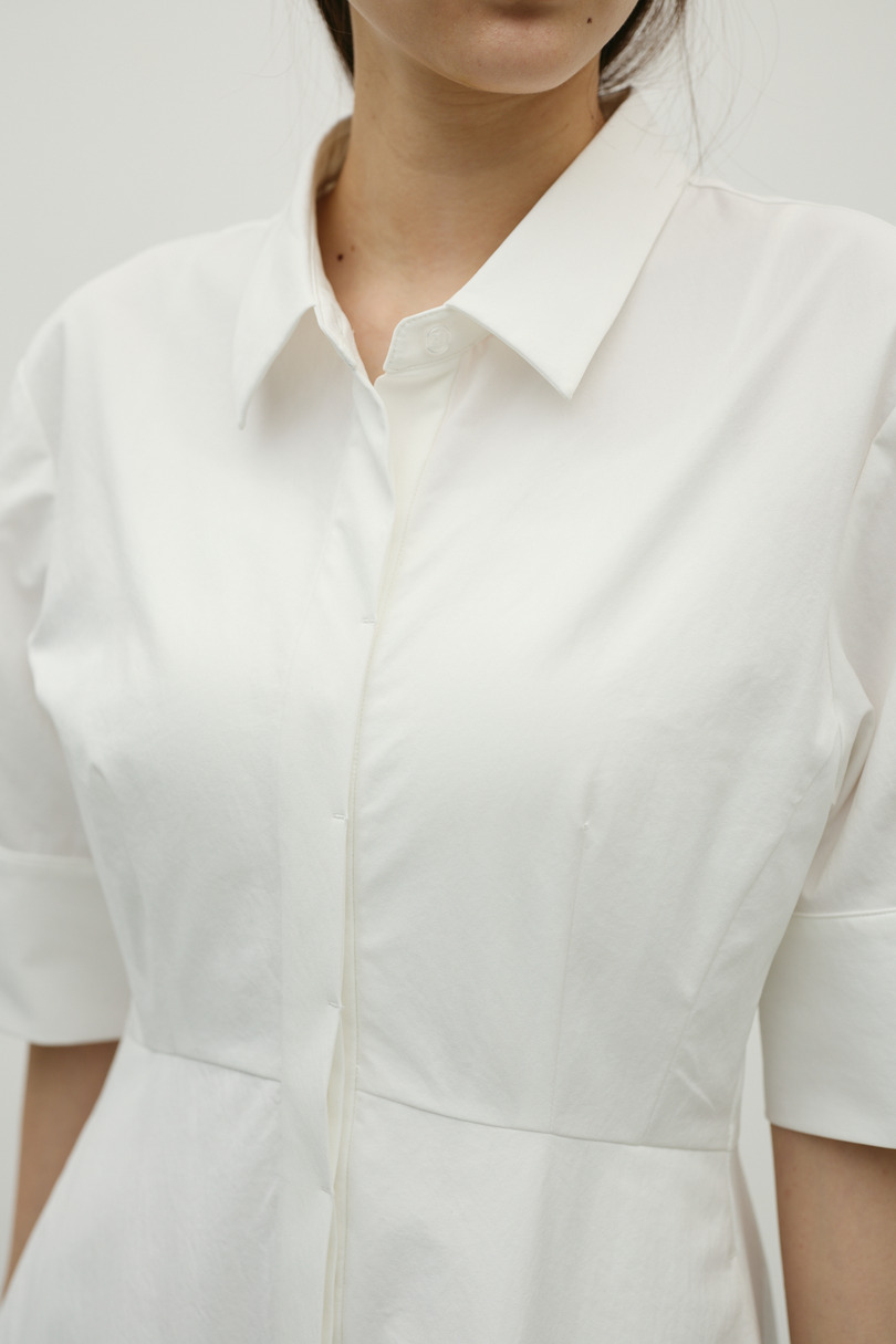 フレアマキシシャツワンピース 詳細画像 WHT 11