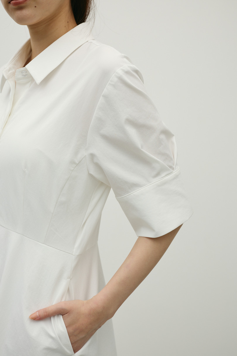 フレアマキシシャツワンピース 詳細画像 WHT 12