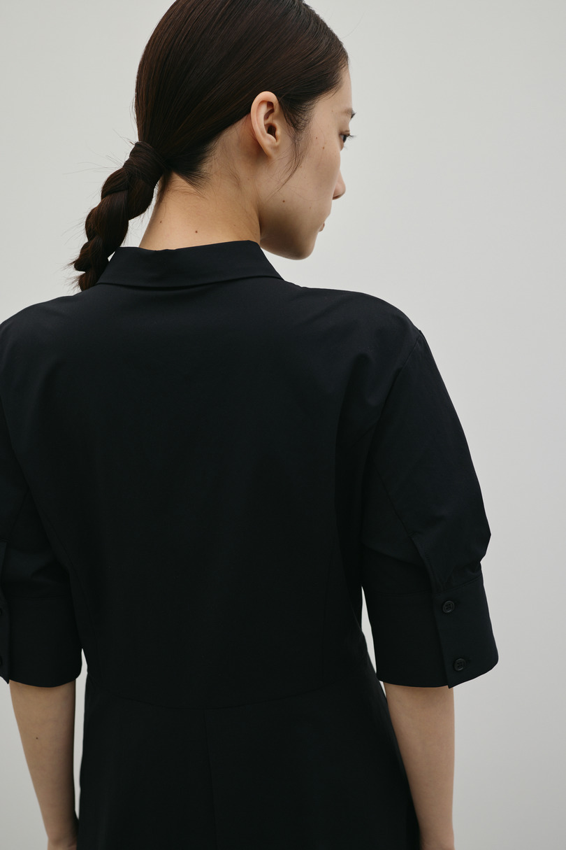 フレアマキシシャツワンピース 詳細画像 BLK 11