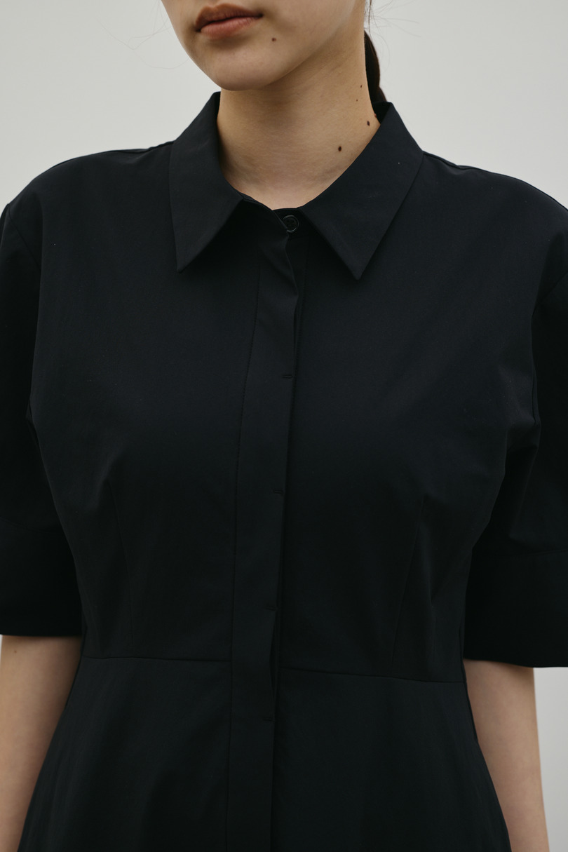 フレアマキシシャツワンピース 詳細画像 BLK 8