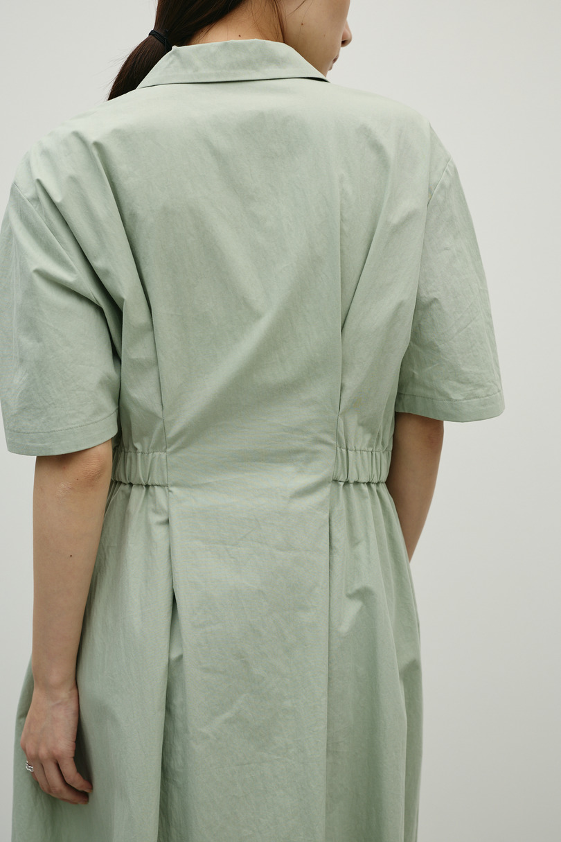 ウエストギャザーシャツワンピース 詳細画像 MINT 12