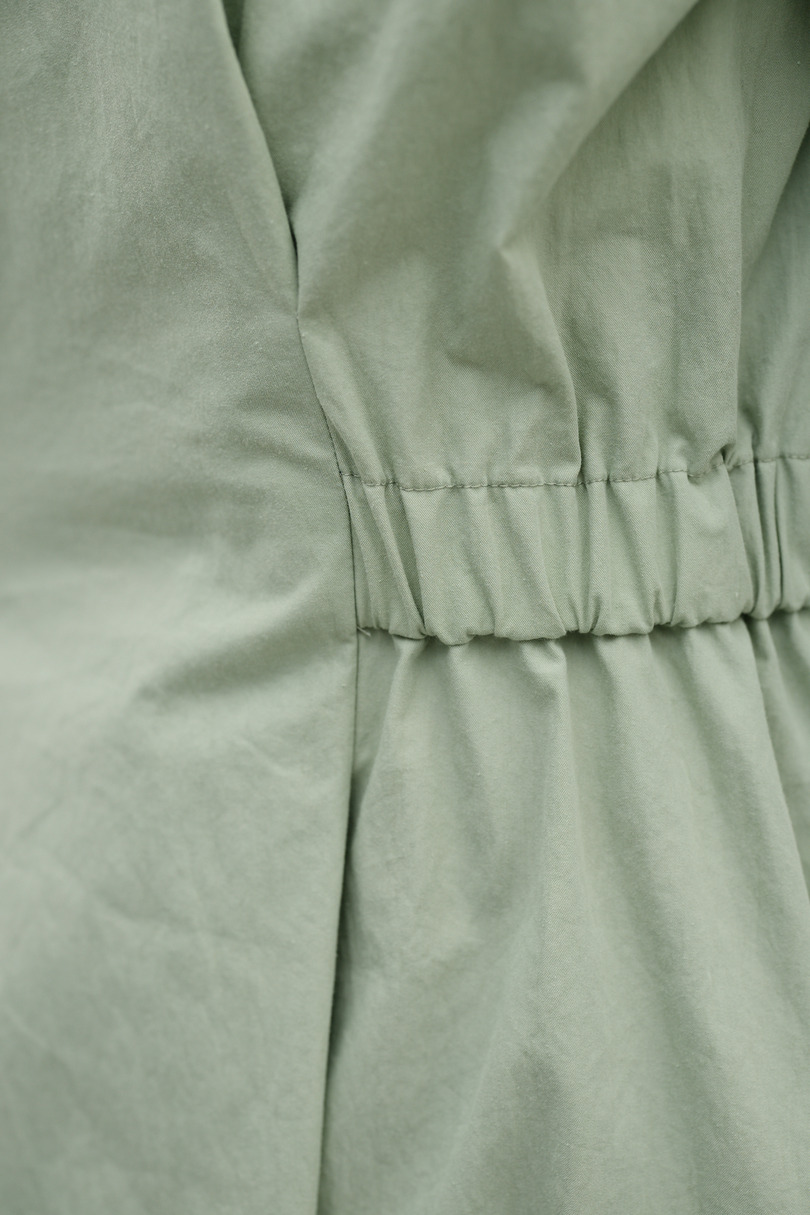 ウエストギャザーシャツワンピース 詳細画像 MINT 13