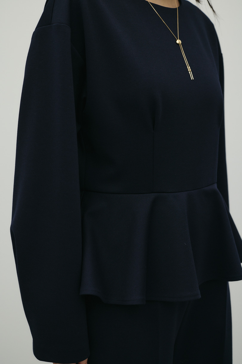 ペプラムフリルオールインワン 詳細画像 NVY 6