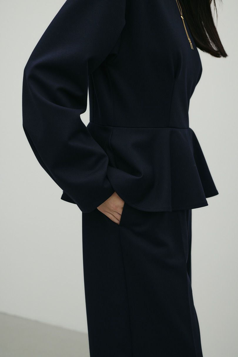 ペプラムフリルオールインワン 詳細画像 NVY 7