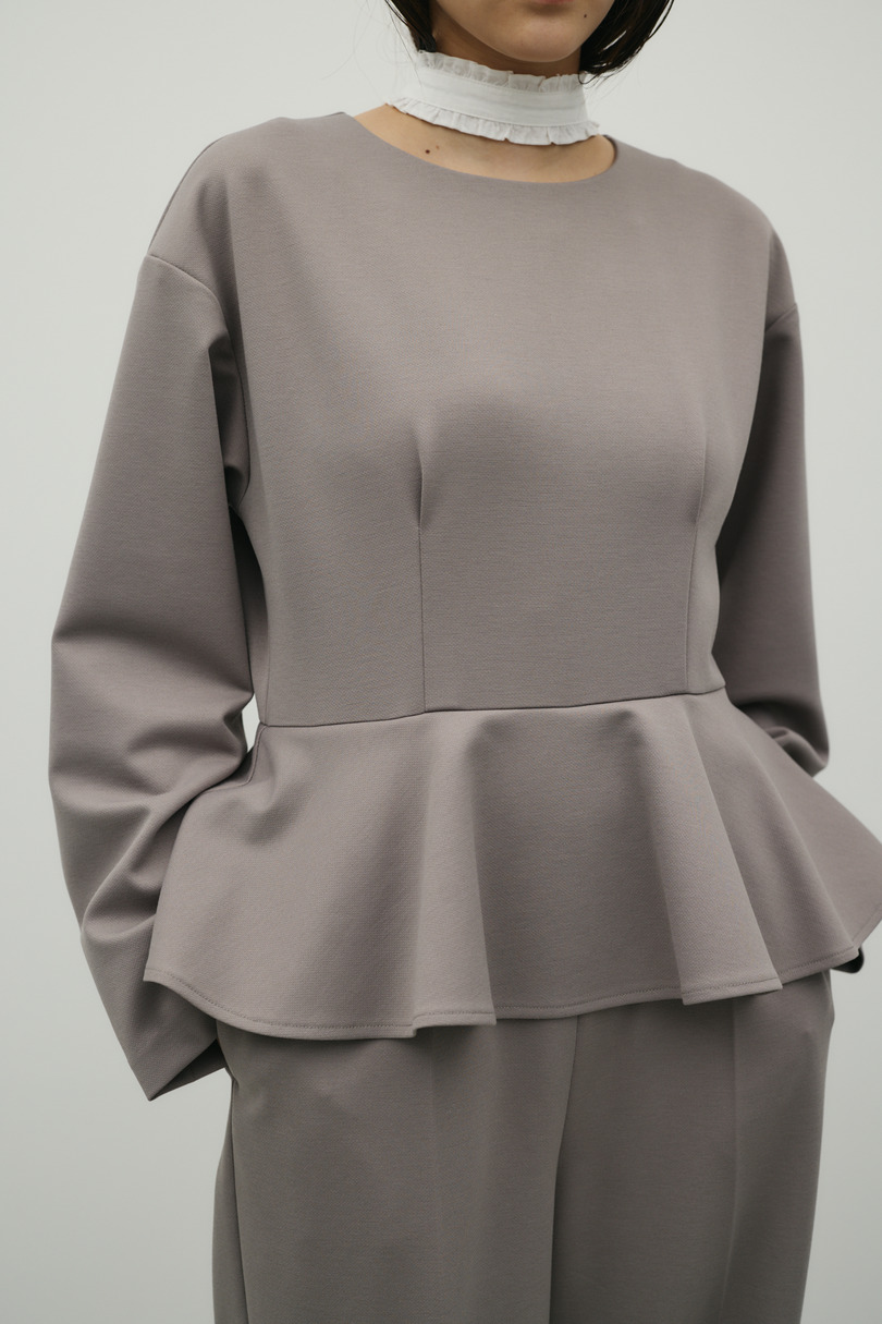 ペプラムフリルオールインワン 詳細画像 GRY 9